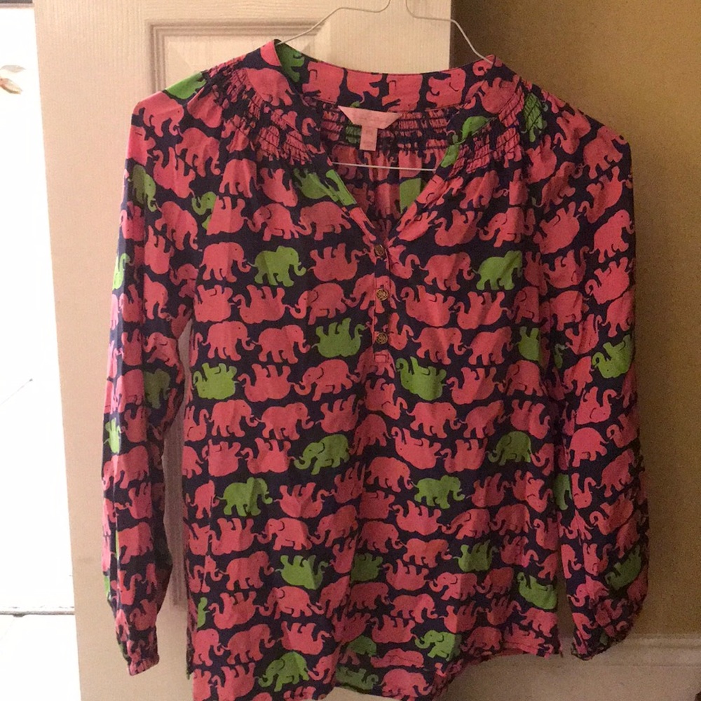 Lilly Pulitzer Silk Blouse